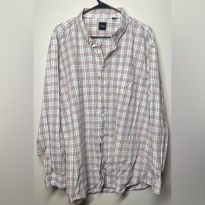 Corcini Men’s XXL Button Down Casual Holiday Shirt